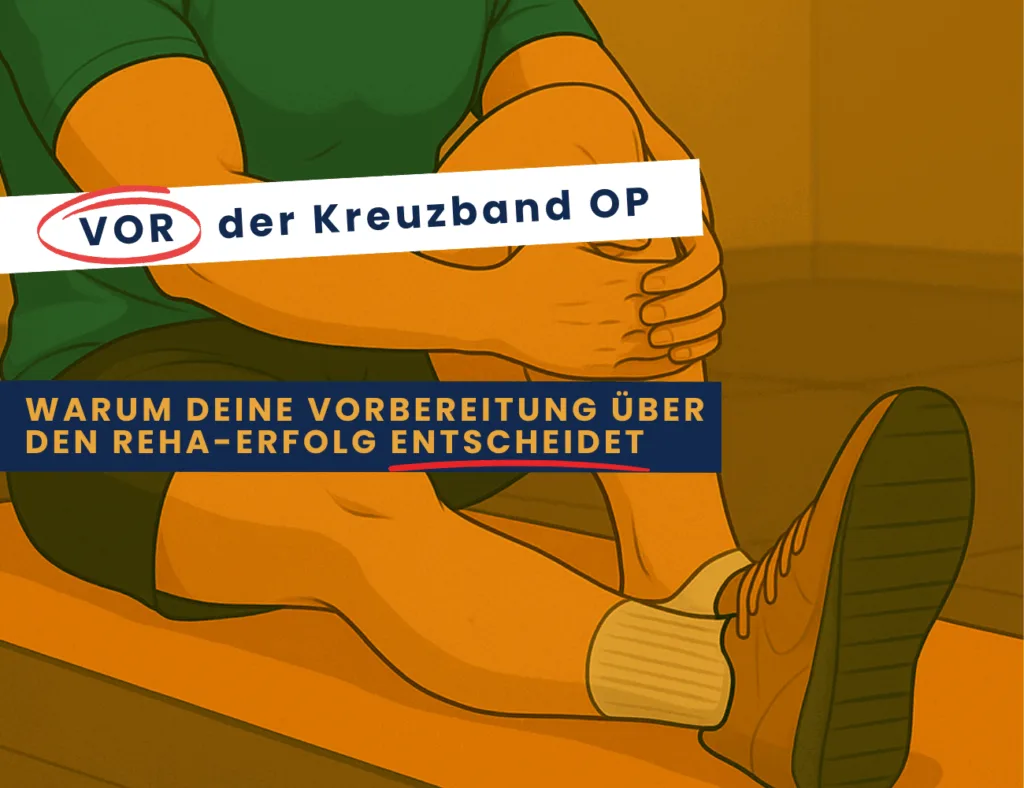 vor der Kreuzband-OP - warum deine Vorbereitung über den Reha-Erfolg entscheidet