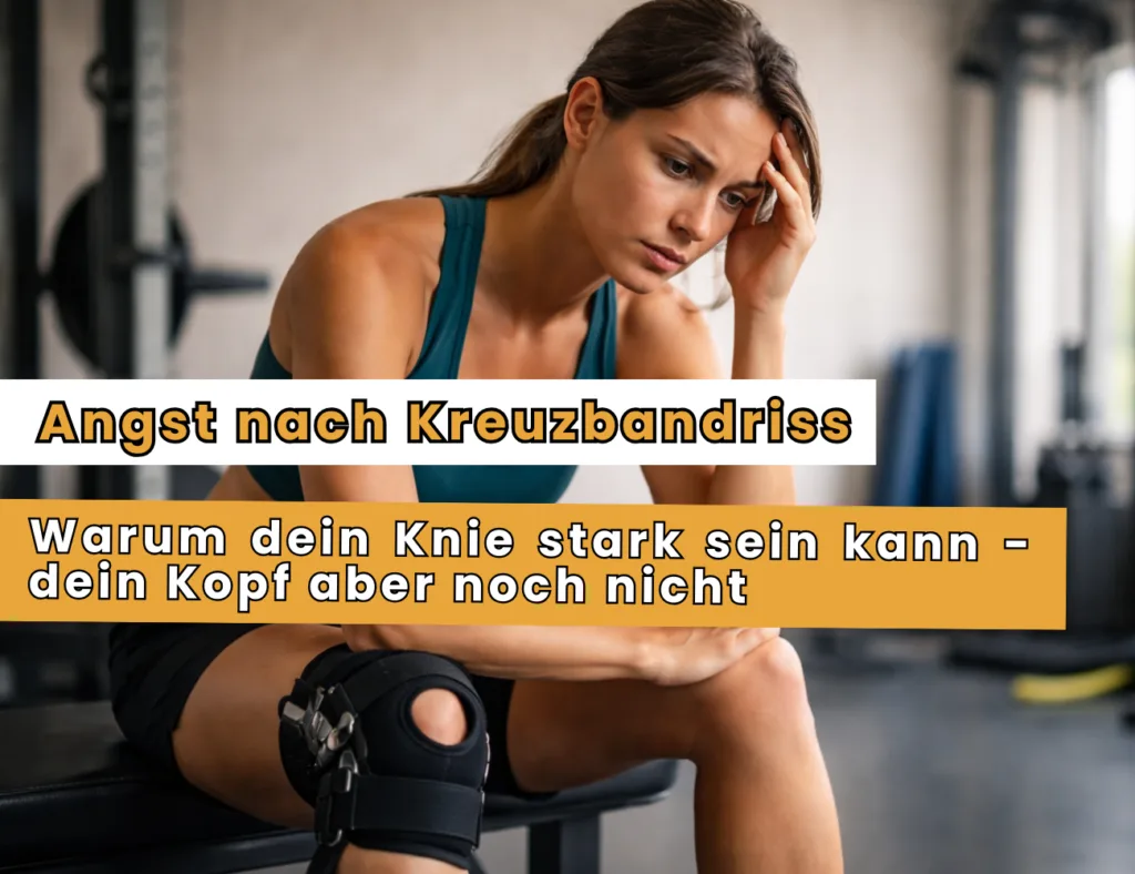 Angst nach Kreuzbandriss
